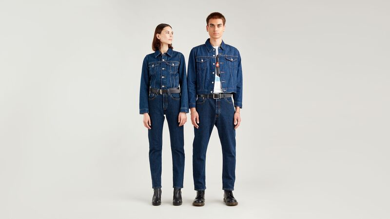 501 CROP LOCAL Kadın Mavi Denim Pantolon - A7739