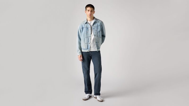 Levi's - 501 LEVI'SORIGINAL Erkek Mavi Denim Pantolon - 00501