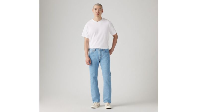 501 LEVISORIGINAL FERRY BUILDING BLU Erkek Mavi Denim Pantolon - 00501