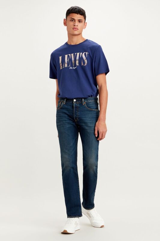Levi's - 501 LEVISORIGINAL ONEWASH Erkek Mavi Jean - 00501