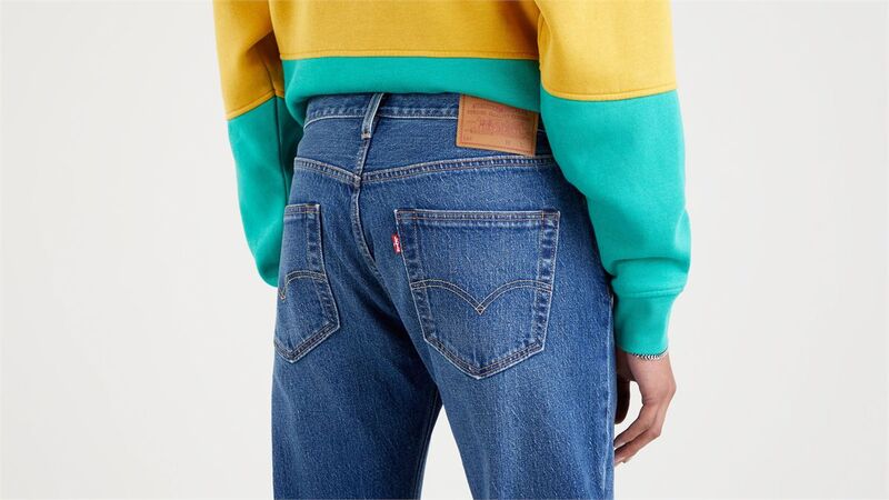 501 ORIGINAL Erkek Mavi Denim Pantolon - A7735