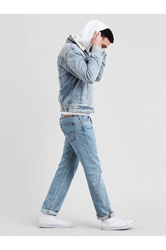 501 - ORIGINAL Erkek Mavi Denim Pantolon - A7735