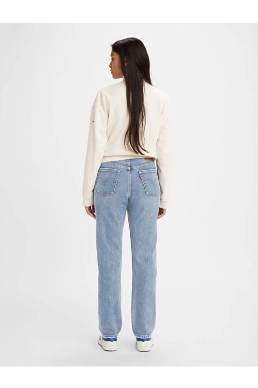 501 - ORIGINAL Kadın Bej Denim Pantolon - A7742