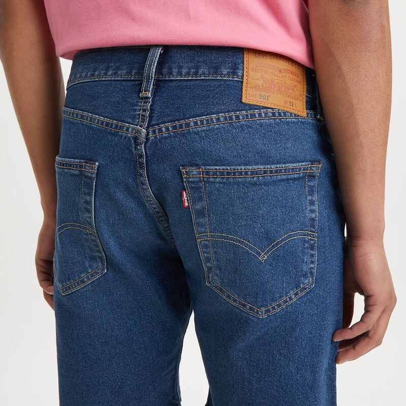 501ORIGINAL SHORTS TR BLEU EYES BREAK Erkek Lacivert Şort - A9400