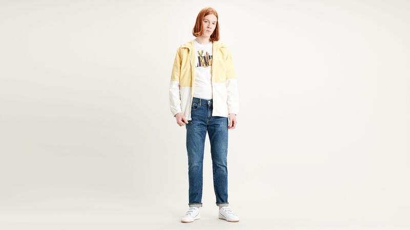 Levi's - 502 - TAPER Erkek Lacivert Denim Pantolon - 29507