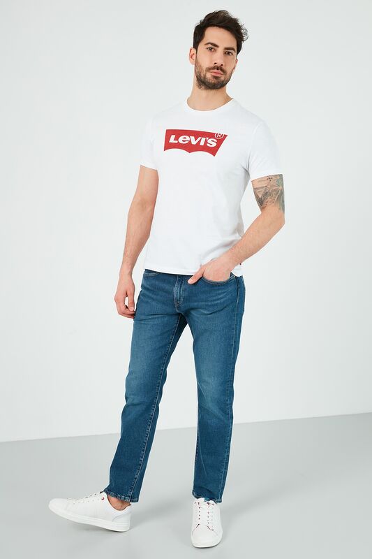 Levi's - 502 TAPER WAGYU MOSS LOCAL Erkek Mavi Jean - 29507