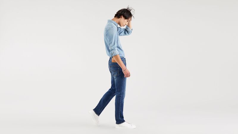 511 SLIM ON THE COOL Erkek Mavi Jean - 04511