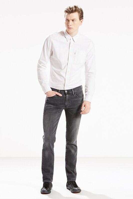 511 SLIM ON THE COOL Erkek Siyah Jean - 04511
