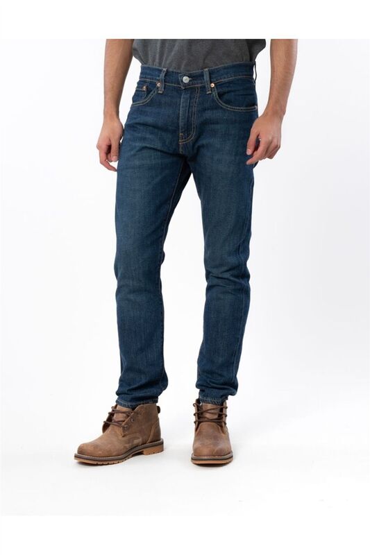 512 SLIM TAPER WAY TOO COOL Erkek Dark Indigo - Worn In Jean - 28833