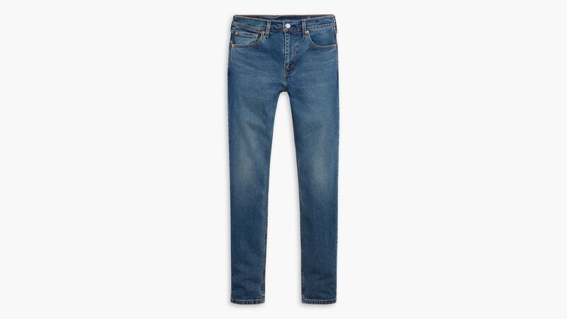 512 SLIM TAPER WAY TOO COOL Erkek Mavi Jean - 28833