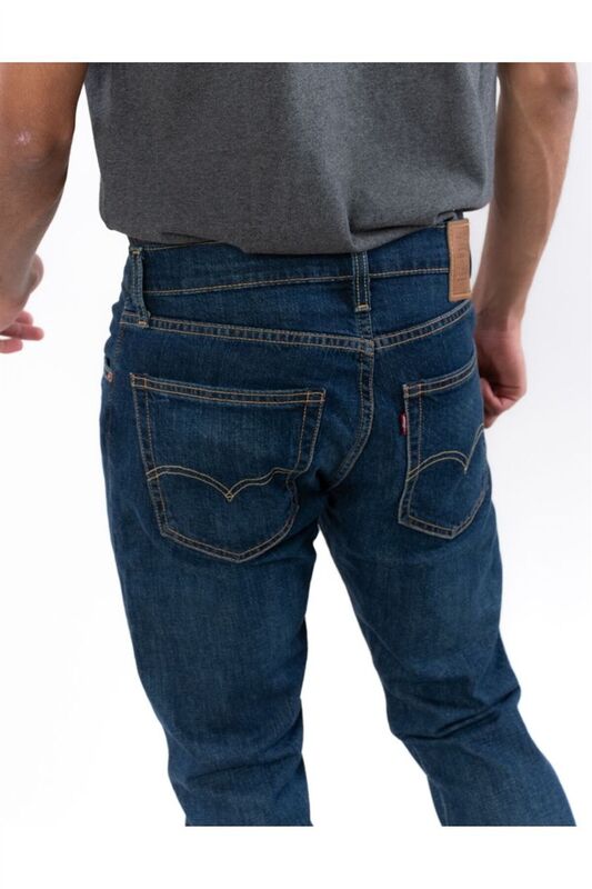 512 SLIM TAPER WAY TOO COOL Erkek Dark Indigo - Worn In Jean - 28833