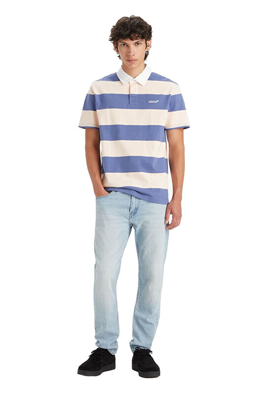 Levi's - 512 SLIM TAPER WAY TOO COOL Erkek Light Indigo - Worn In Jean - 28833