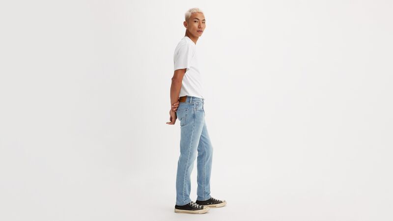 512 SLIM TAPER WAY TOO COOL Erkek Mavi Jean - 28833