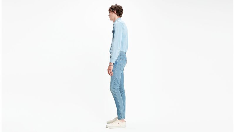 512 SLIM TAPER WAY TOO COOL Erkek Mavi Jean - 28833