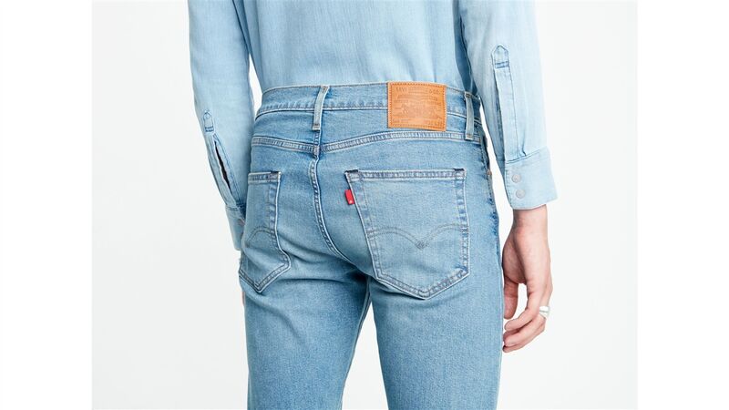 512 SLIM TAPER WAY TOO COOL Erkek Mavi Jean - 28833