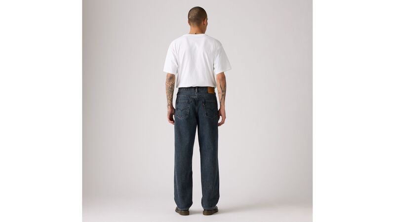 568 LOOSE SAIGHT Erkek Mavi Denim Pantolon - 005HL