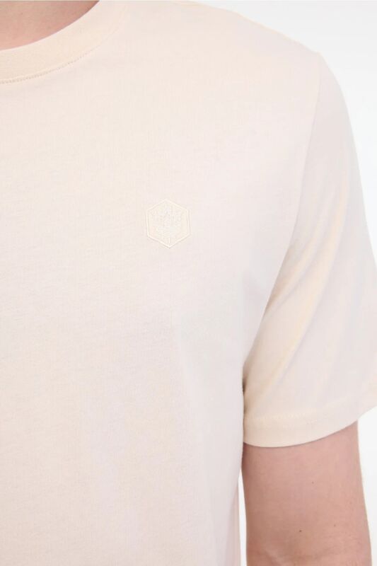 5FM MB CT102 C NK T-SH 5FX Erkek Bej T-Shirt - 101939392