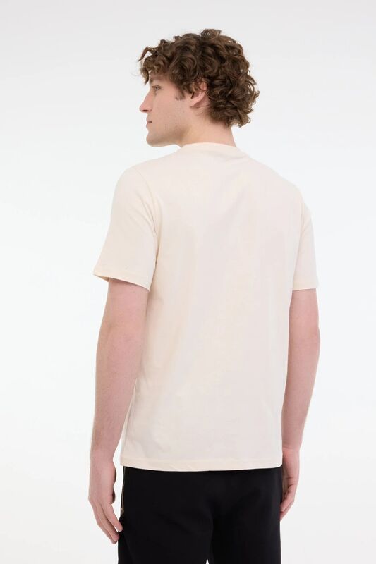 5FM MB CT102 C NK T-SH 5FX Erkek Bej T-Shirt - 101939392