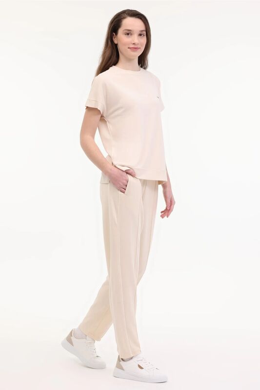 5FM WL HIBA 22MS437 5FX Kadın Bej Eşofman Altı - 101940976