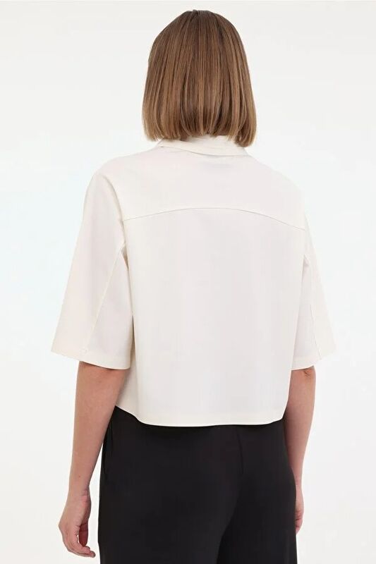 5FM WL JUB 12BKK81 5FX Kadın Beyaz Polo - 101952356