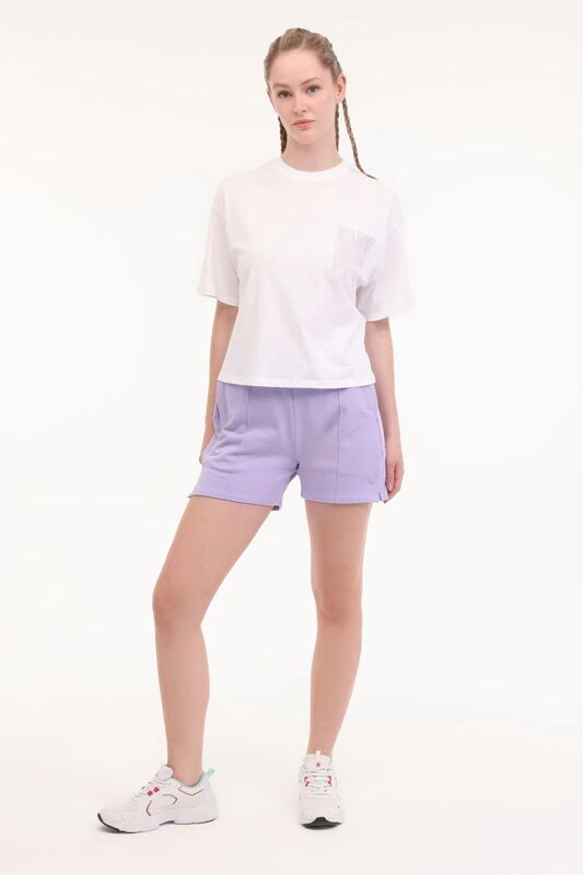 5FM WL YASHI 11F213 5FX Kadın Beyaz T-Shirt - 102006278