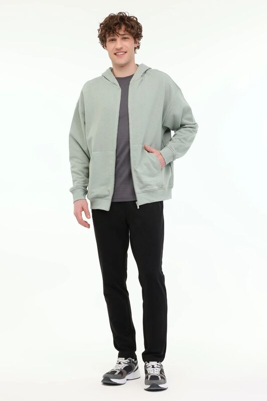 5M MB ROS 18HS112 5FX Erkek Yeşil Sweatshirt - 101939576