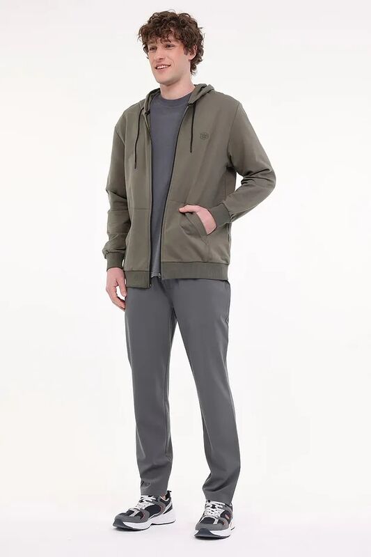 5M MB SN72 FZ HOD 5FX Erkek Yeşil Sweatshirt - 101939603