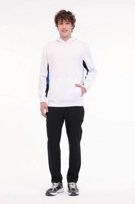 5M ML MATTE 17ITL442 5FX Erkek Beyaz Sweatshirt - 101940290