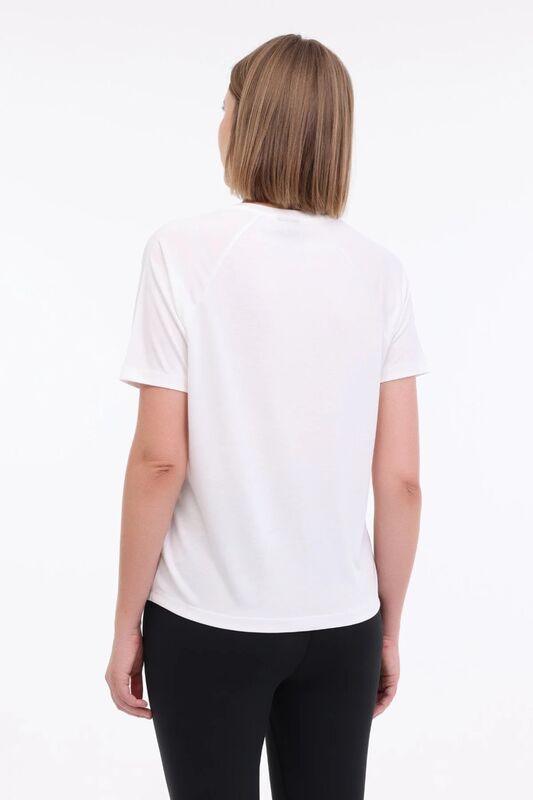 5M WL ANISA 11MS425 5FX Kadın Beyaz T-Shirt - 101940864