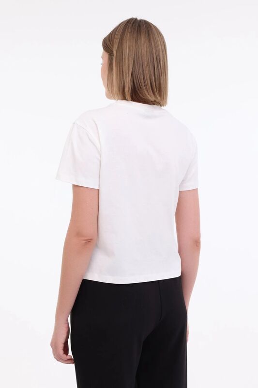 5M WL ANNA 11 5FX Kadın Bej T-Shirt - 101931819