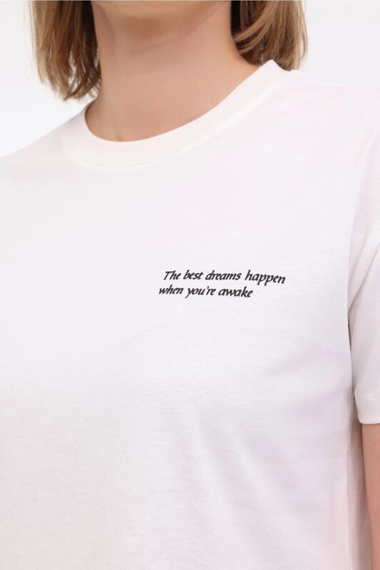 5M WL ANNA 11 5FX Kadın Bej T-Shirt - 101931819