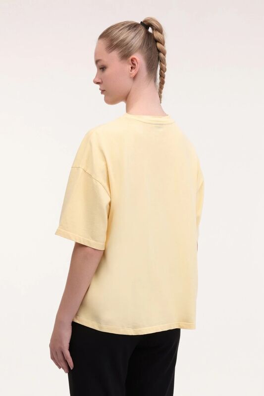 5M WL GALE 11SY788 5FX Kadın Sarı T-Shirt - 102011804