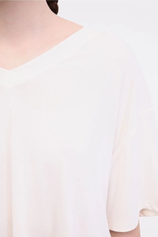 5M WL PAOLA 11MS451 5FX Kadın Bej T-Shirt - 101941196