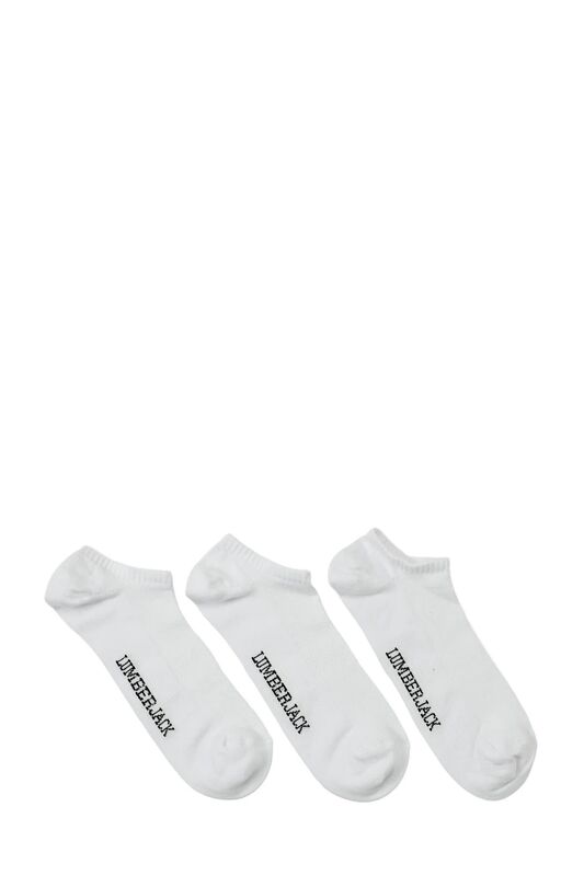 Lumberjack - 5W MB AVVA 3LU 32PTK1 5PR Erkek Beyaz Çorap - 102033069