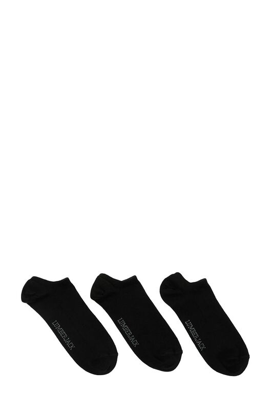 Lumberjack - 5W MB DANIEL 3LU 32PTK1 5PR Erkek Siyah Çorap - 102033080
