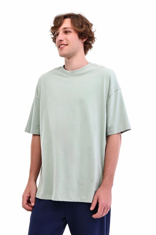 Lumberjack - 5W MB ROS 11HS113 5PR Erkek Yeşil T-Shirt - 102024406