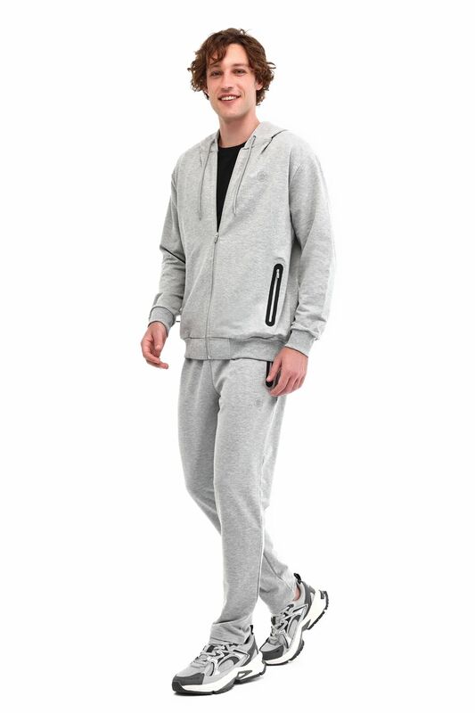 Lumberjack - 5W MB SMR T.SUIT 5PR Erkek Gri Eşofman Takımı - 102032565