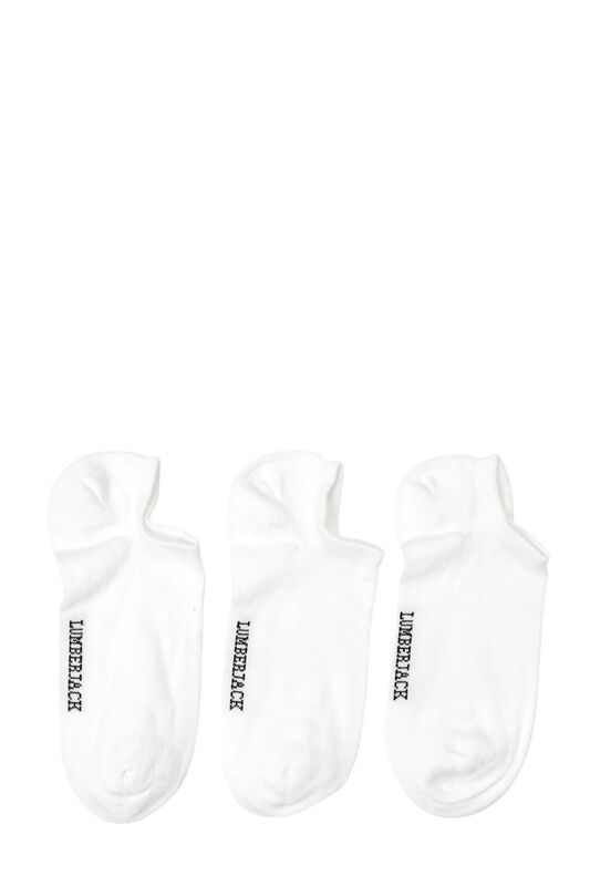 Lumberjack - 5W MB SNEAKER 3LU 32PTK6 5PR Erkek Beyaz Çorap - 102033099