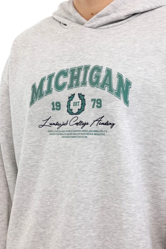 5W ML ADE 16BLO-04 5PR Erkek Gri Sweatshirt - 102023972