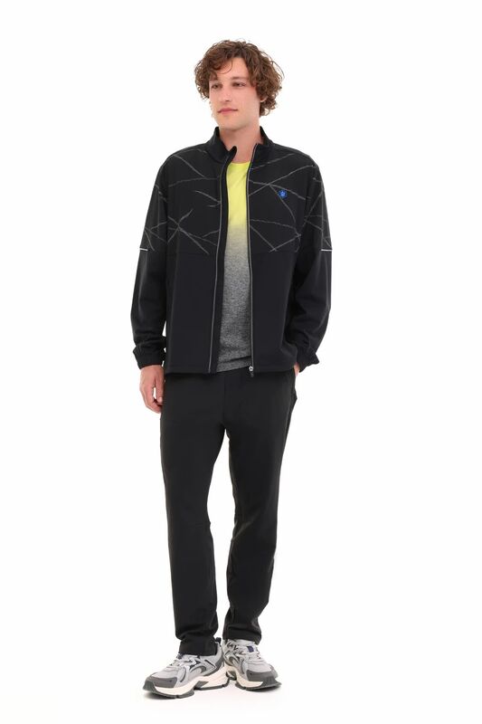 5W ML CUMIC 18M-PRF1-07 5PR Erkek Siyah Sweatshirt - 102025554