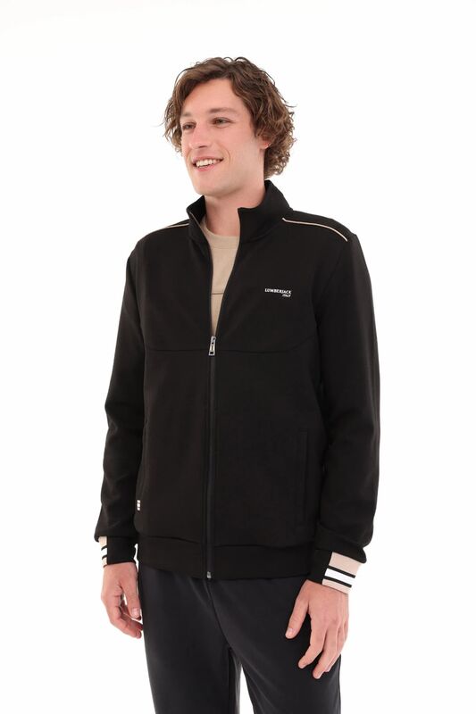 Lumberjack - 5W ML FRANKY 18BA-108 5PR Erkek Siyah Sweatshirt - 102029478