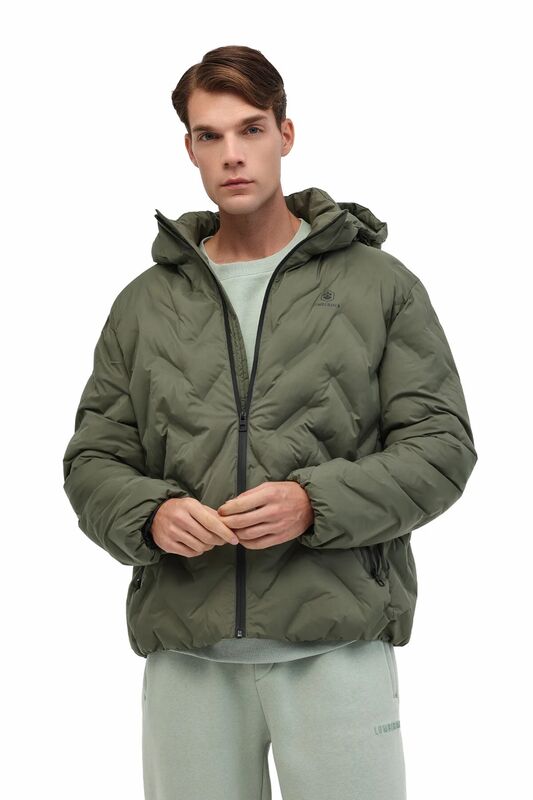 Lumberjack - 5W ML HENRY COAT 25N17 5PR Erkek Yeşil Kaban - 102022978