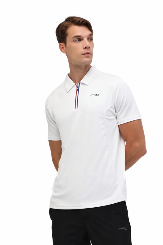 Lumberjack - 5W ML RENATO 12ITL1016 5PR Erkek Beyaz T-Shirt - 102024144