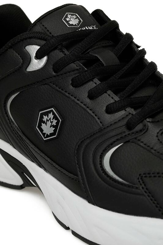 5W POL PU 5PR Erkek Siyah Spor Ayakkabı - 102019063