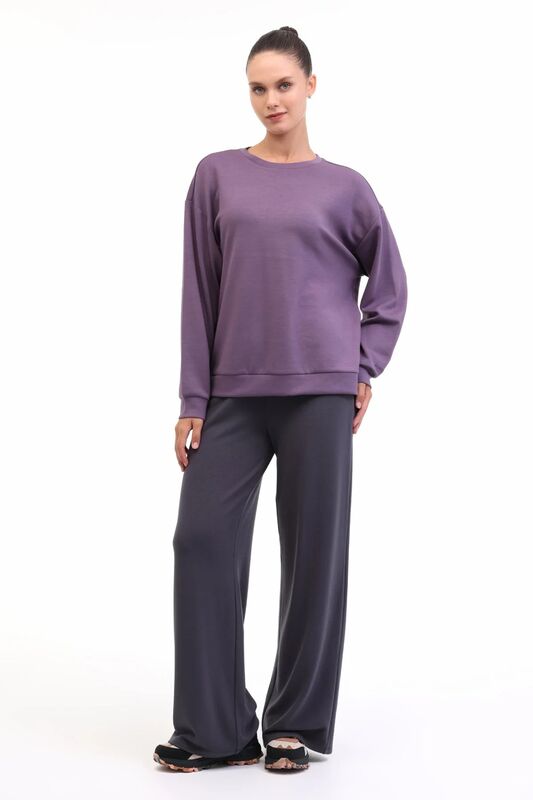 5W WB 16ALICE-C CK97 5PR Kadın Mor Sweatshirt - 102032889