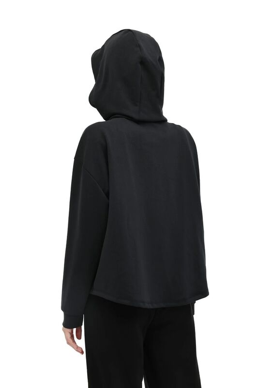 5W WB 17ROSA 5PR Kadın Siyah Sweatshirt - 102024688