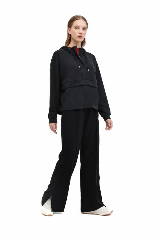 5W WB 17ROSA 5PR Kadın Siyah Sweatshirt - 102024688