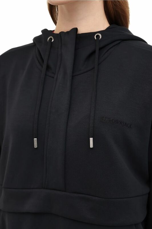 5W WB 17ROSA 5PR Kadın Siyah Sweatshirt - 102024688