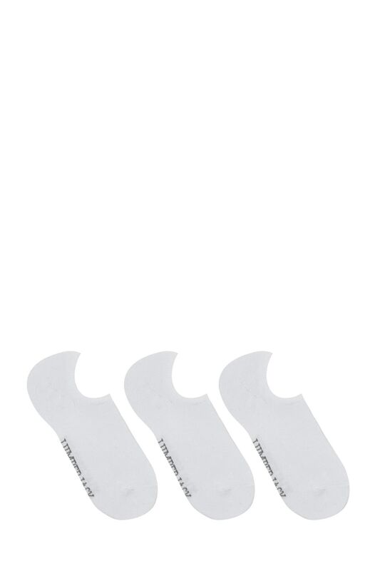 Lumberjack - 5W WB 3 LU SNEAKER PTK-W 5PR Kadın Beyaz Çorap - 102032980