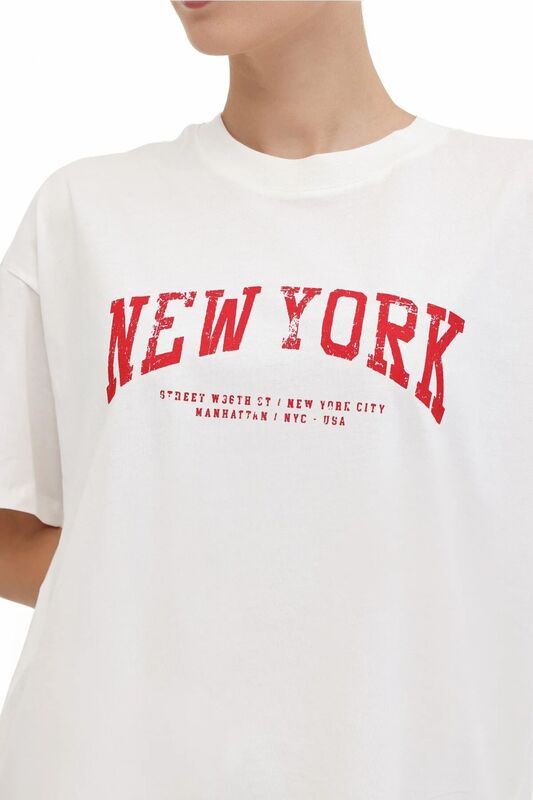 5W WL 11KAROK BTS809 5PR Kadın Bej T-Shirt - 102021454